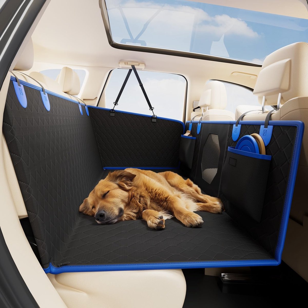 Elzusha - Honden Dekentje voor Auto - Universele Pasvorm