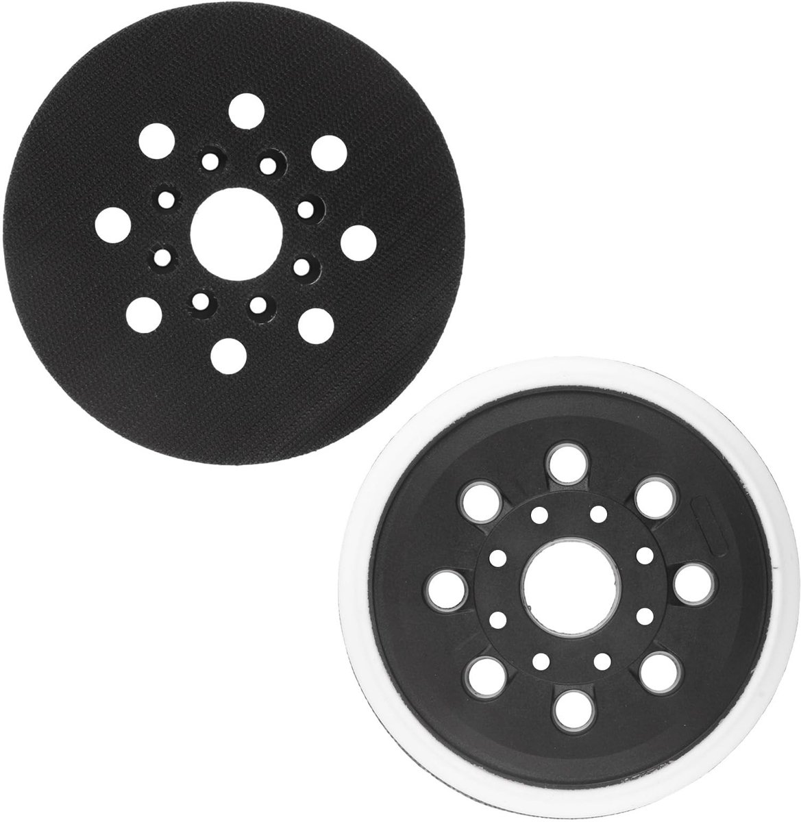 Elzusha - Schuurschijven 125 mm - 2 stuks met 8-gaats systeem