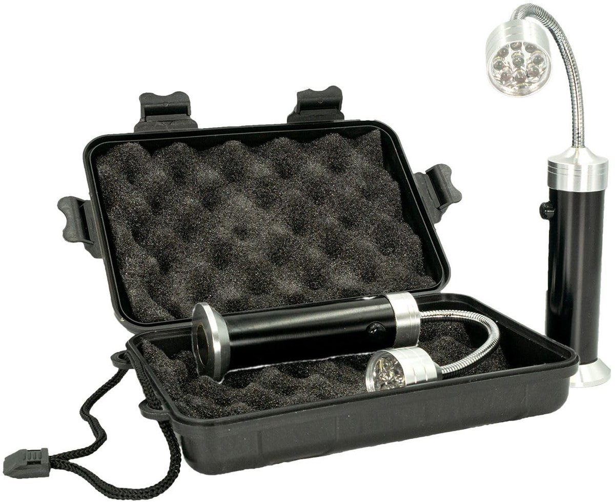 Elzusha - Set van 2 Magnetische LED BBQ Lichten voor Grill en Camping