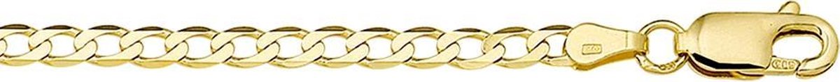 Vigor Armband Geslepen Gourmet 3,3 mm - Goud