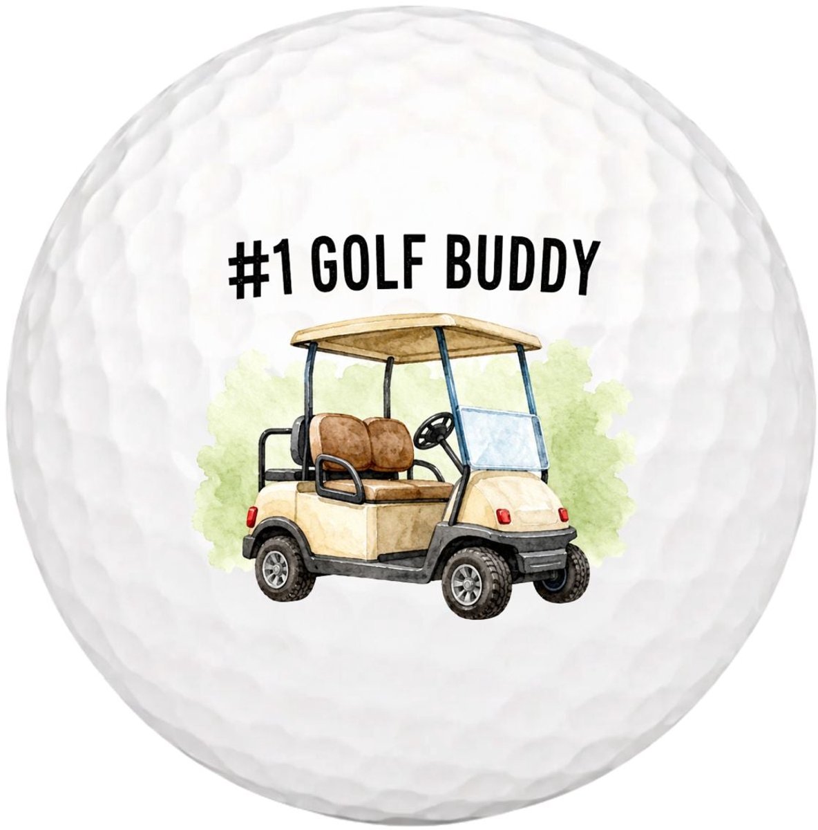 Wilson Golfballen Golf Buddy Groen - Vriendschap Golf Cadeau - 15 stuks