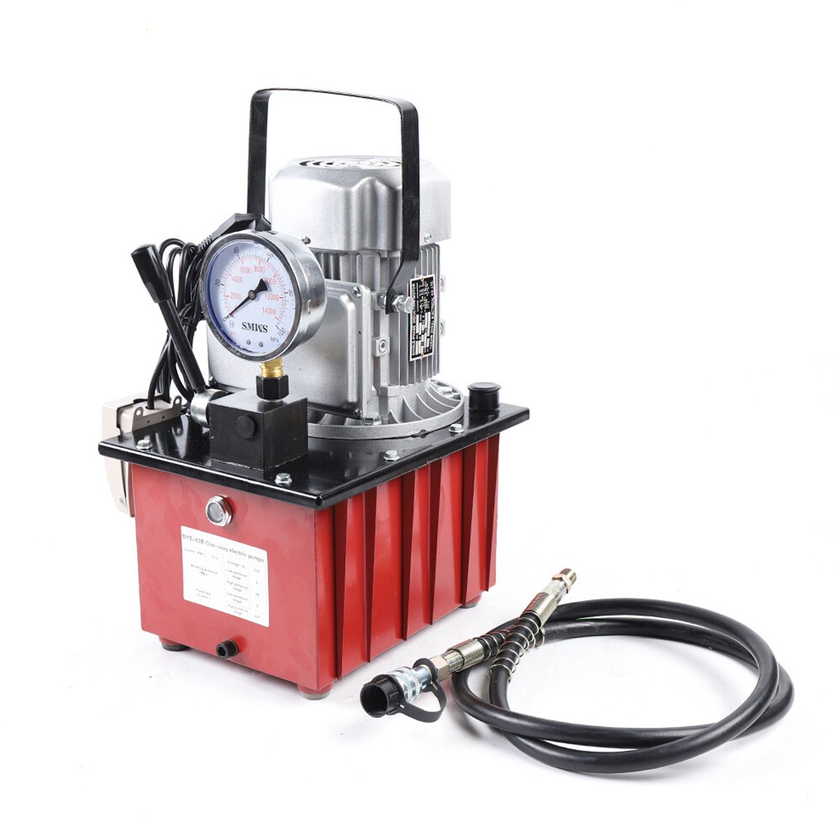 Elektrische Waterpomp 7L - 750W Vermogen - 220V Spanning - Hydraulische Pomp - Handmatige Klep - Industrieel Gebruik