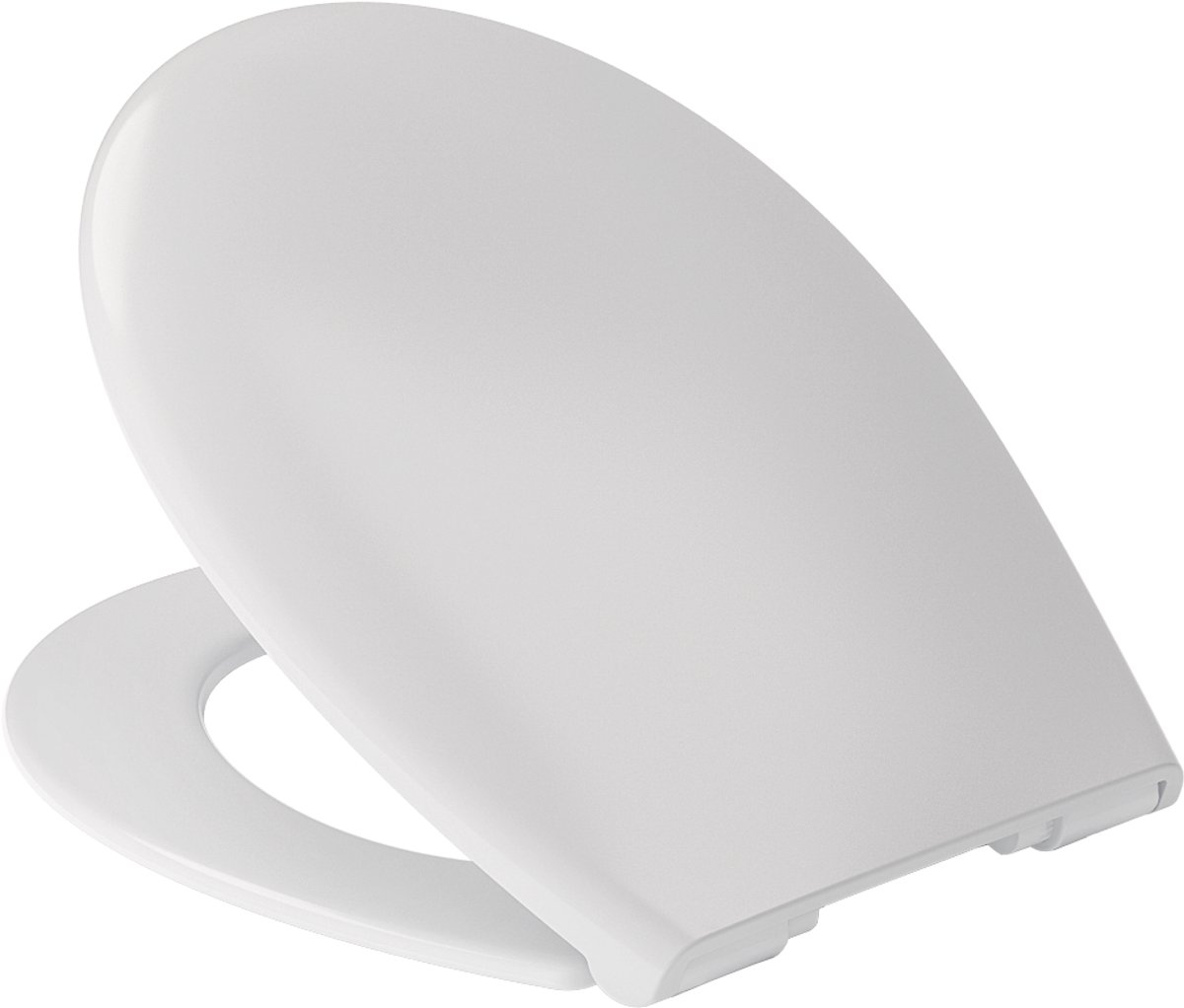 Luvett C290 - WC-bril - Thermoplast - Wit - Dubbele Softclose - Afneembaar - Lichtgewicht