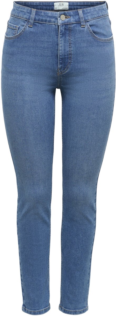 Jacqueline de Yong Jeans Jdyfrida Hw Skinny Dnm 15381960 Medium Blue Denim Dames Maat - W30 X L32