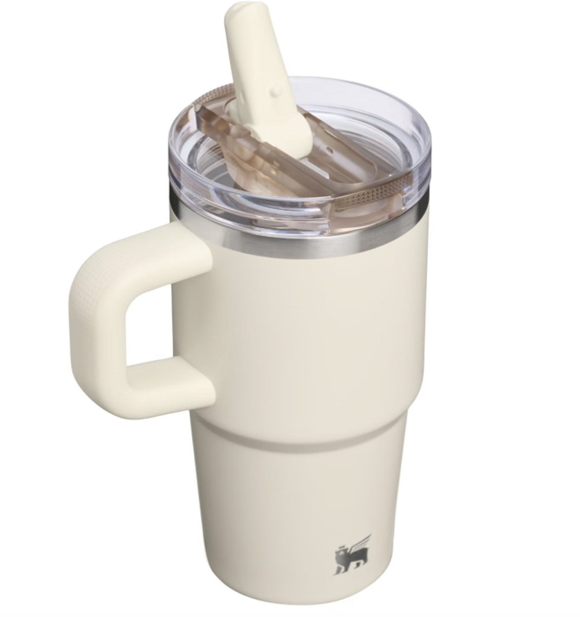 STANLEY Quencher ProTour Flip Straw Tumbler 0,59L (Cream) – Lekvrije Drinkbeker met Rietje & Handvat – Geïsoleerd RVS – BPA-vrij – foto 4