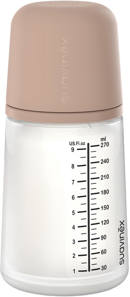 Suavinex Zero Zero Anti-Koliek Fles - Medium Flow - 270ml - Medium — afbeelding 3