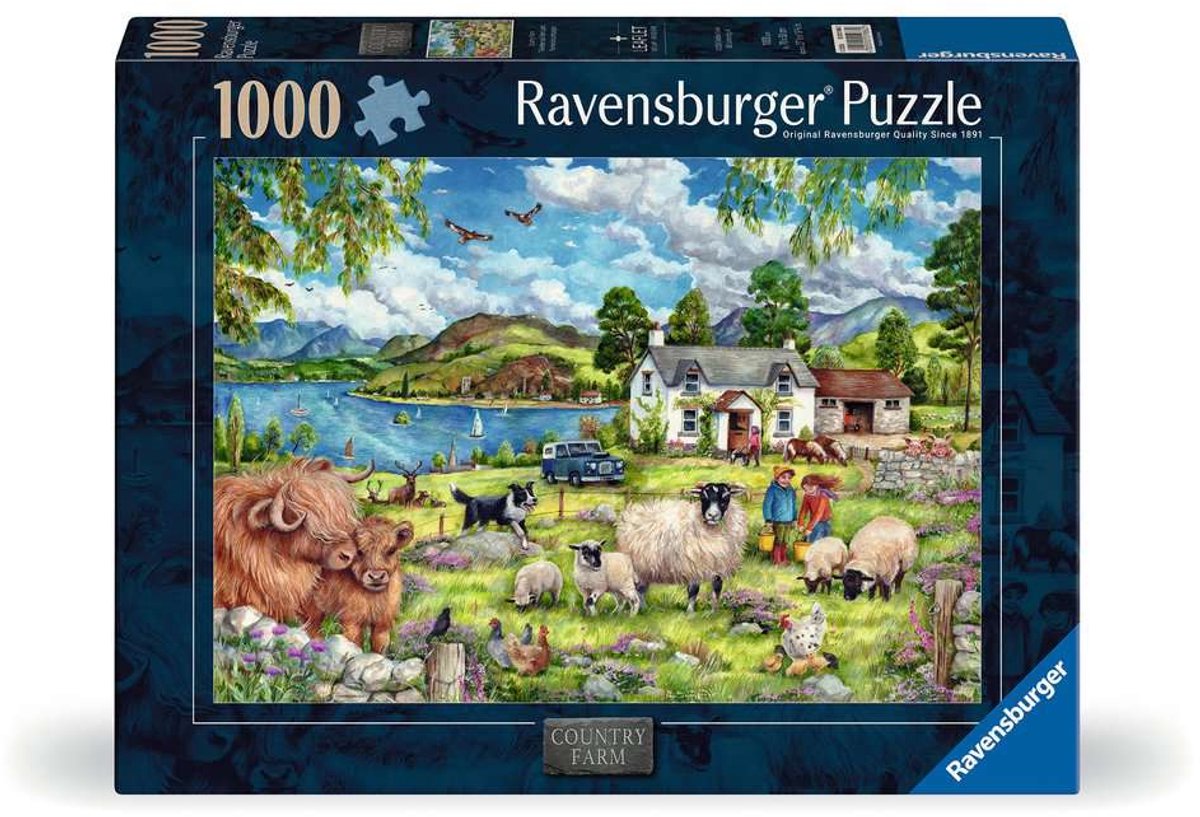 Ravensburger Puzzel -De Boerderij - 1000 stukjes
