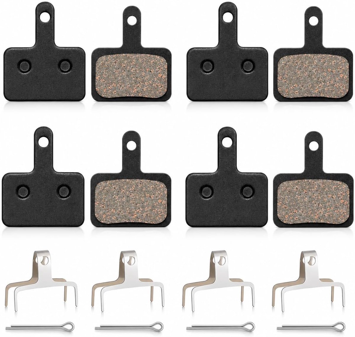 4 paar mountainbike-remblokken, 35 x 3 x 4 mm, fietsremblokken, elektrische step, voor MT200, MT400, MT500