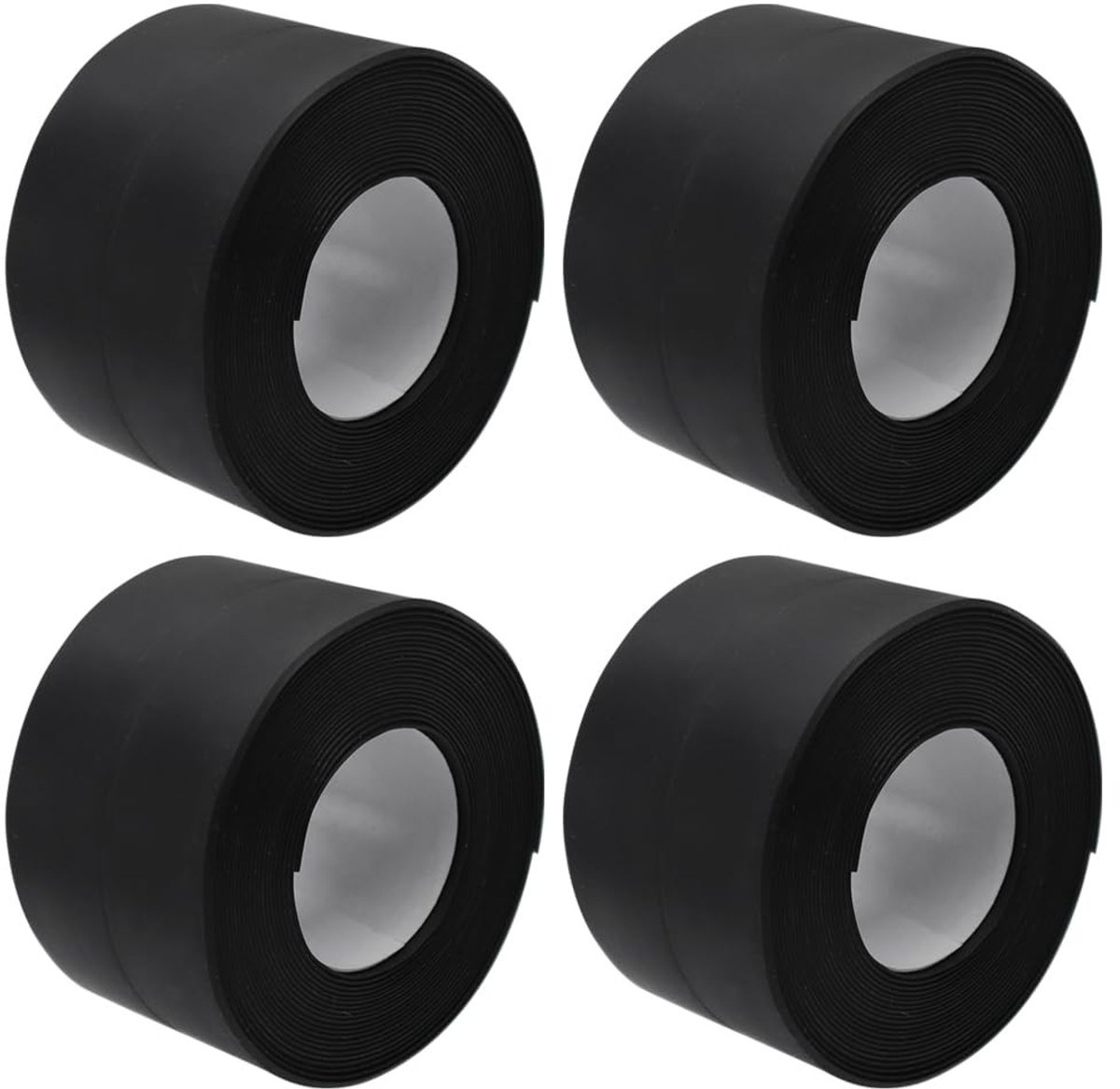 Zelfklevende Waterdichte Sealing Tape - 4 Rollen voor Badkuip, Toilet en Wandhoeken (38mm x 3.2m) - Perfect voor Afwerking en Bescherming