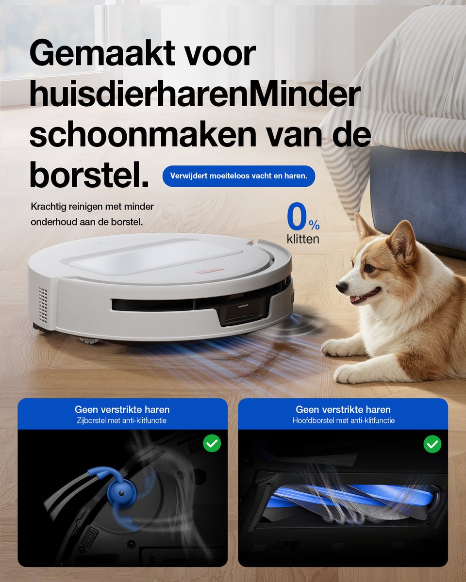 Ecovacs Deebot T90 Max Pro Omni Robotstofzuiger met Dweilfunctie - afbeelding 2