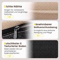 Dikke naden, afneembare en wasbare hoes, antislip bodem