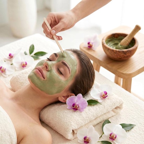 Spatels voor ontharing, wegwerp houten stelen, houten waxsticks, wenkbrauwen, houten spatel, waxing applicator, knutselhouten stokjes voor ontharing — afbeelding 4