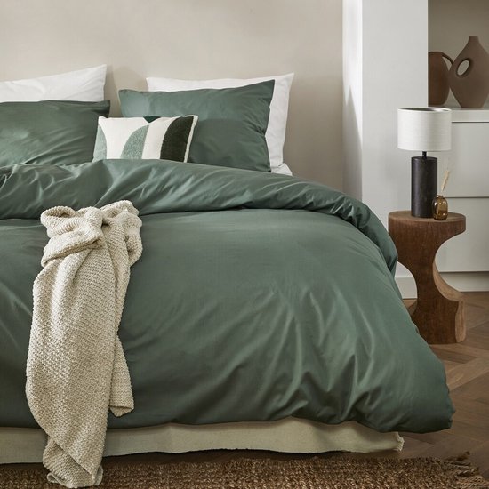 Cinderella Weekend Dekbedovertrek - Tweepersoons - Katoen - Lits-Jumeaux Extra Breed - 260x200/220 cm - Groen — afbeelding 2