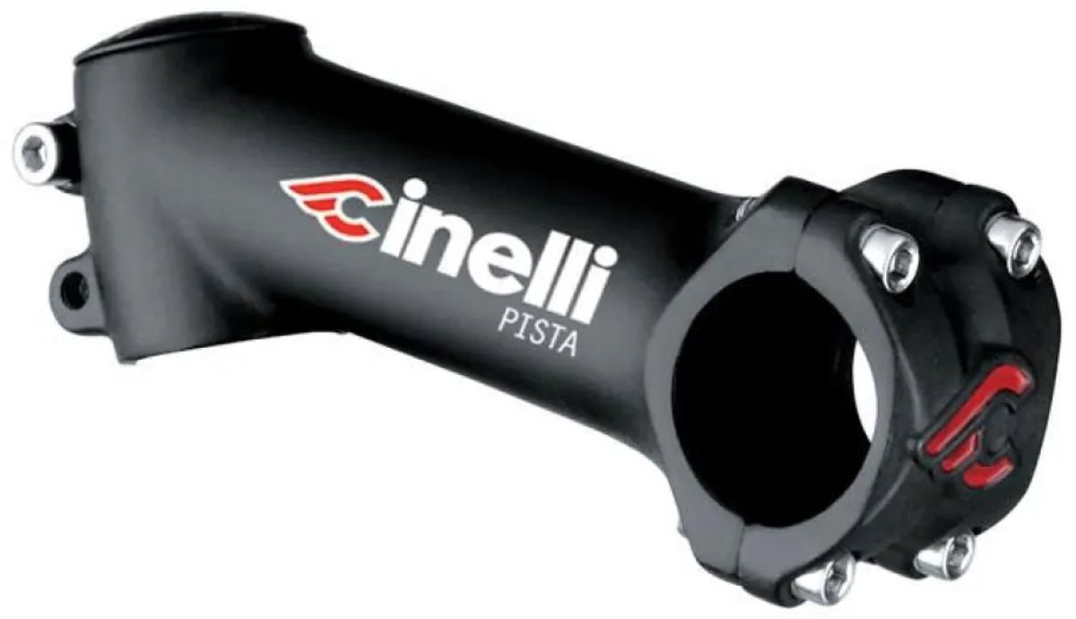 Cinelli Pista Stuurpen Ø31.8mm, zwart Lengte 80mm