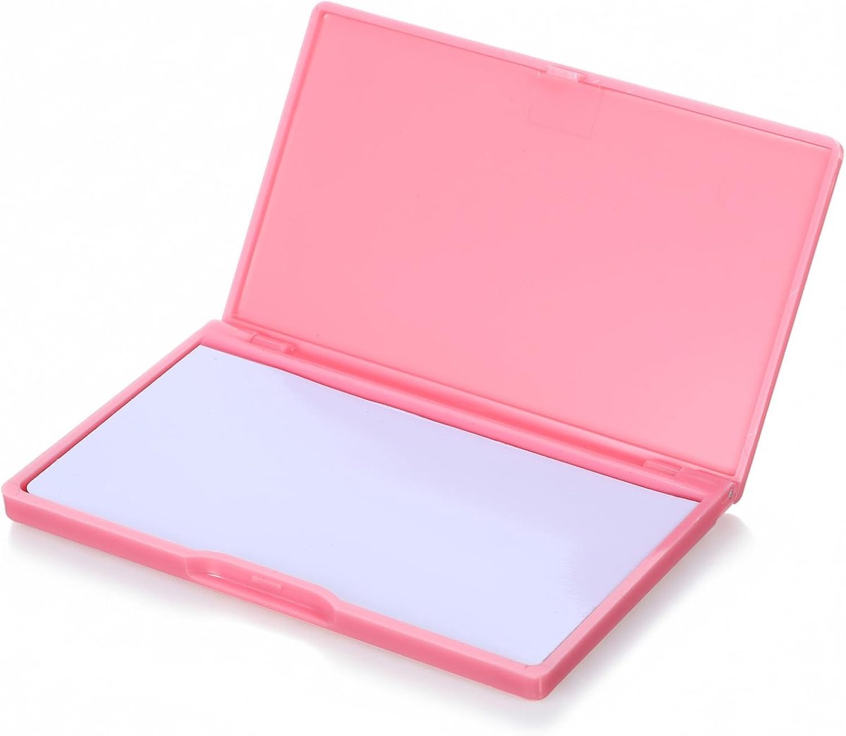 1 x roze breinaaldenhouder met deksel magnetische naaldetui