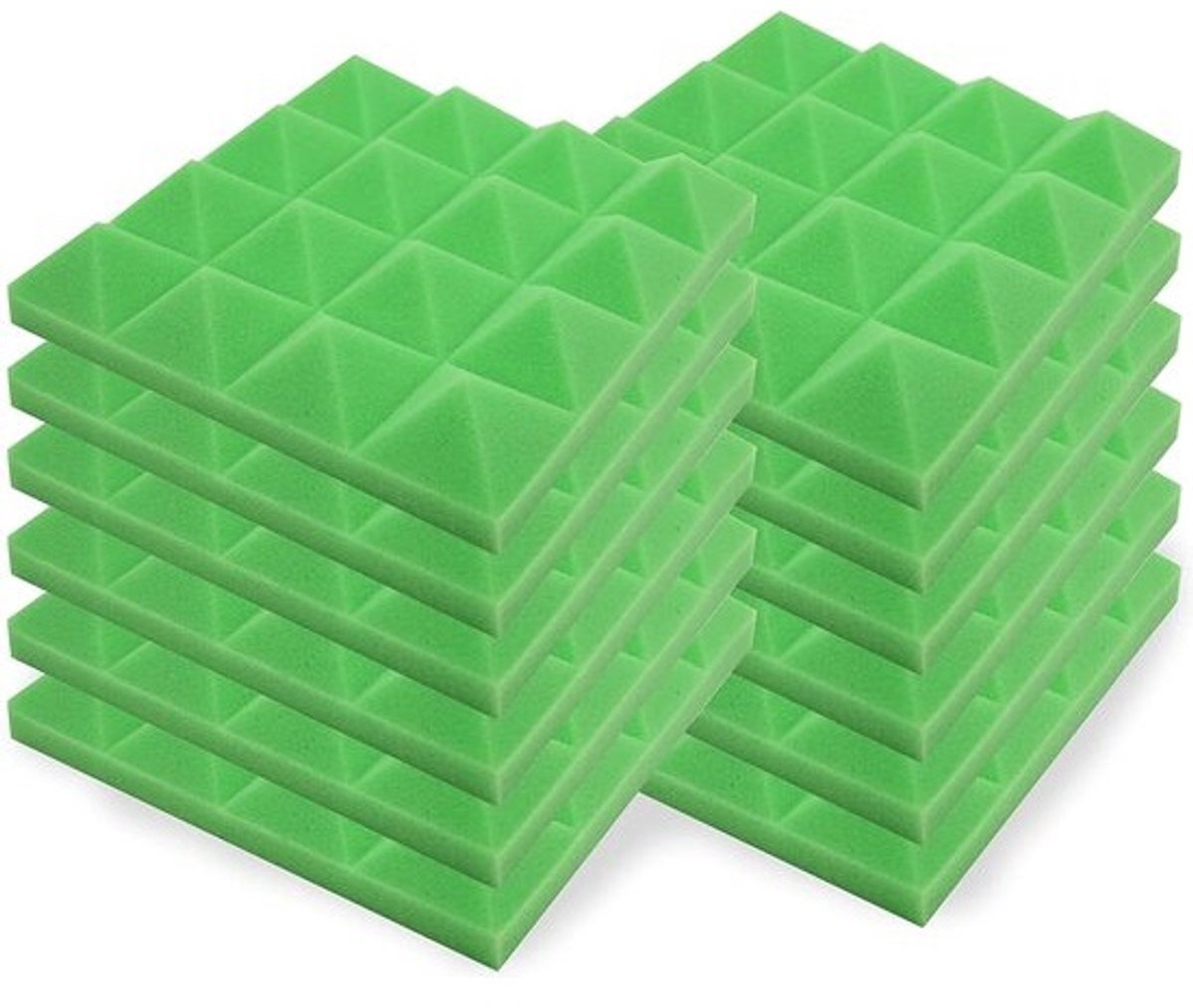 Geluidsisolatieplaten - Foam-Isolatieplaten-– Akoestische Panelen – Geluidsdemper – Studioschuim –– Acoustic Foam Panels