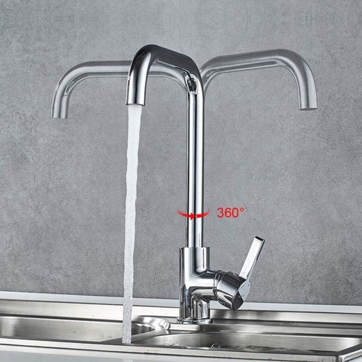 Kitchen faucet - keukenkraan - luxe keukenkraan - keuken - Universal - kitchen faucet
