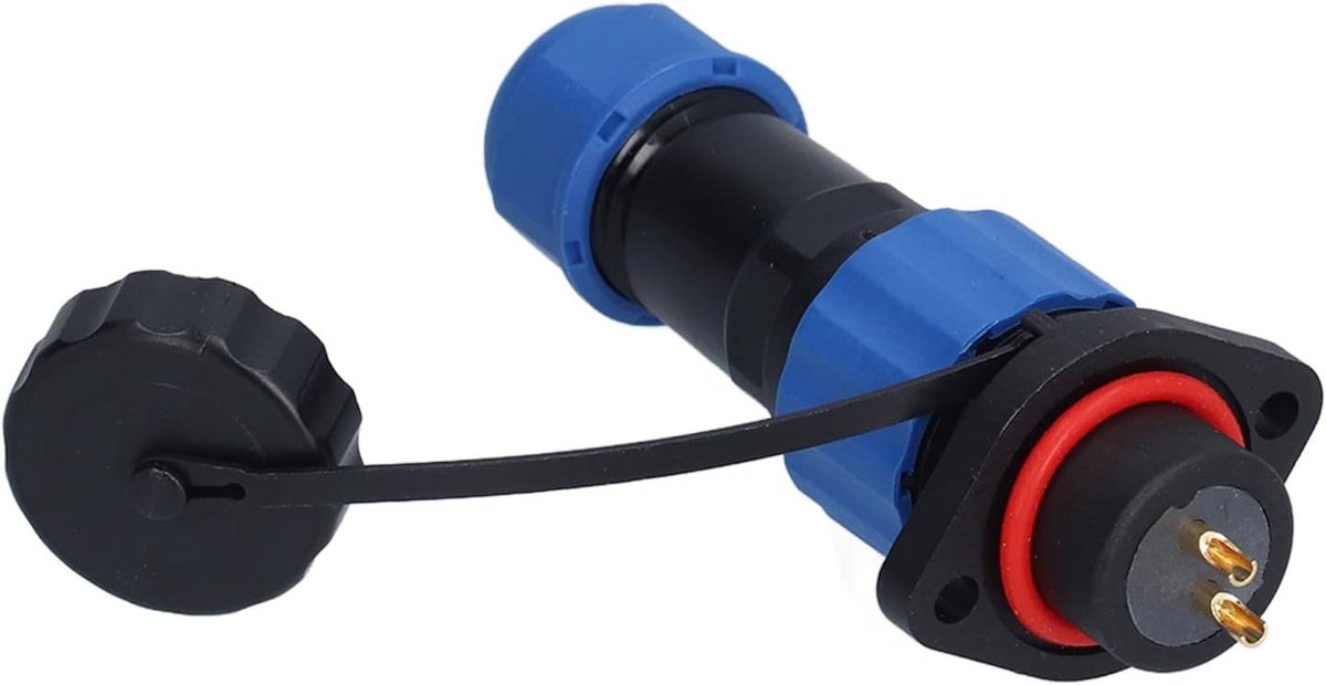 Waterdichte Antioxidant Stekkers en Connectoren voor Luchtvaarttoepassingen, Male & Female, 2 Kernen (380V 10A)