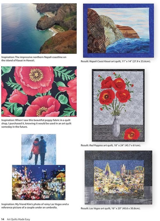 Eenvoudige Art Quilts: 12 Natuur geïnspireerde Projecten met Appliqué Technieken en Patronen — afbeelding 3