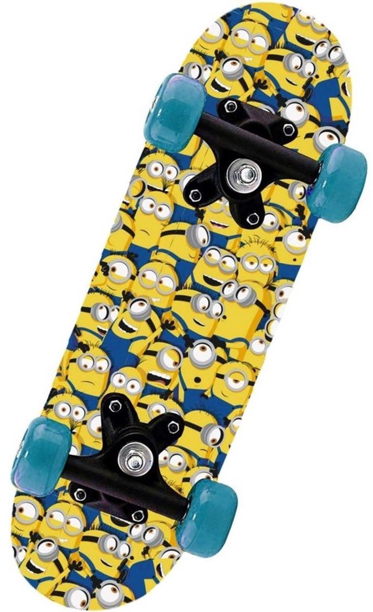 Mini Skateboard van hout - Minions 2 - 43 x 12 x 8 cm