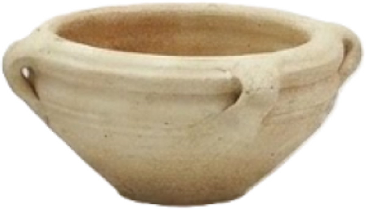 EDG - Bloempot - Keramiek - beige - D35 x H20 cm