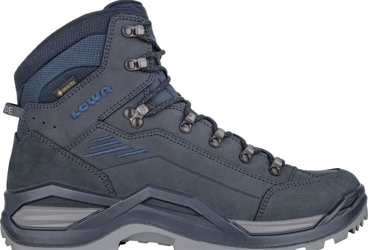 LOWA RENEGADE EVO GTX MID steelblue-45 Blauw