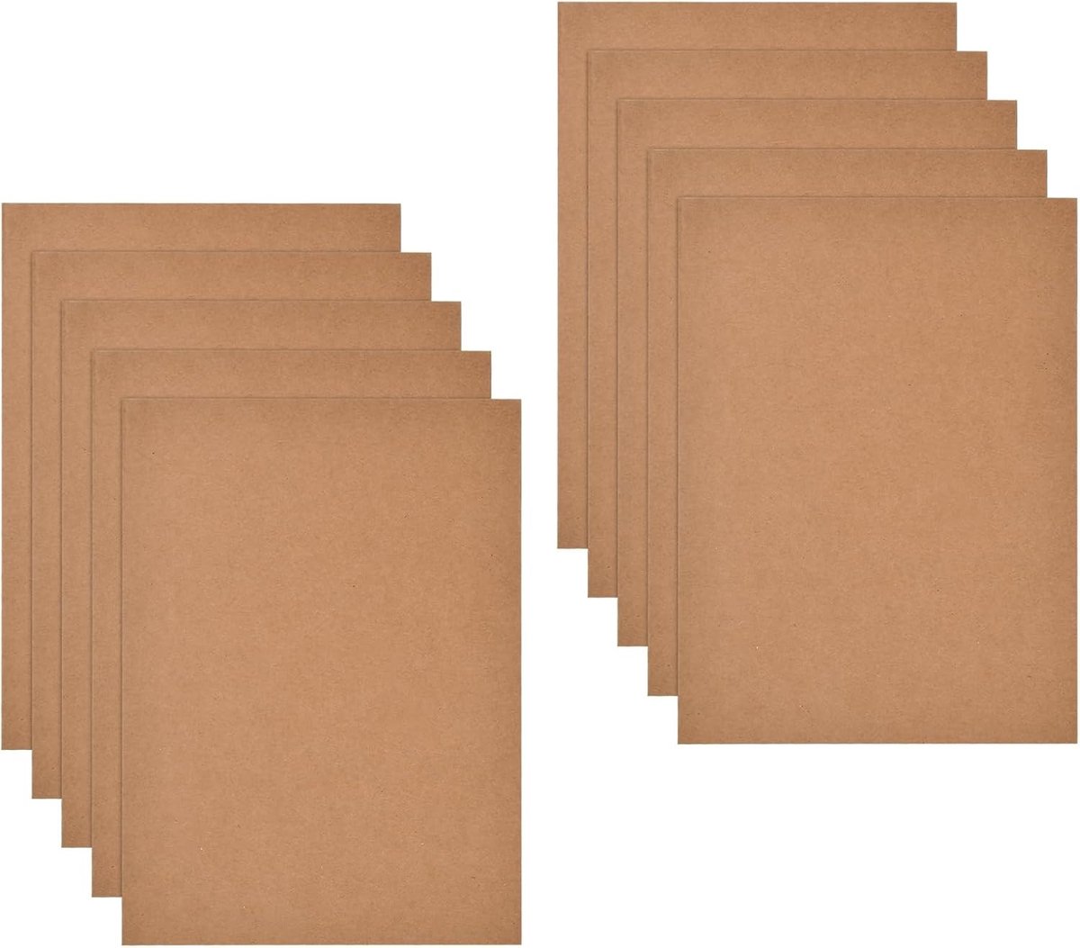 Set van 10 A4 Documentmappen, Krachtige Presentatiemap, Organisator voor Papierwerk, Ideaal voor Kantoor, School en Thuisgebruik