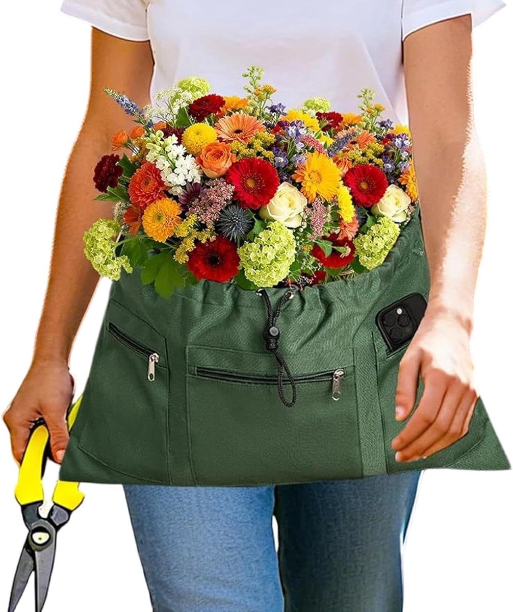 Schort Met Zakken Tuinopbergbuidel
