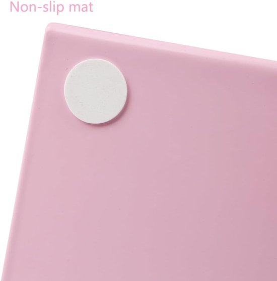 Moderne Roze Zeemeermin Boeksteunen van Metaal, Creatief Ontwerp voor Kinderbibliotheek en Thuisgebruik, Antislip en Duurzaam voor School en Kantoor — afbeelding 3