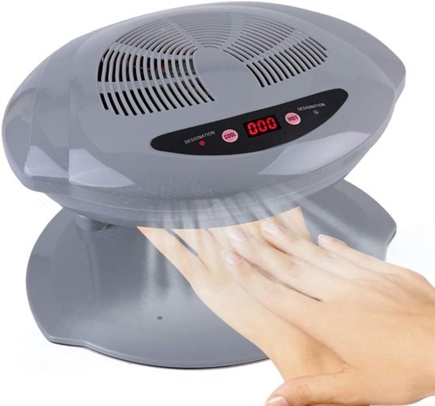 Professionele nageldroger - Manicure-droogmachine met warme en koude lucht