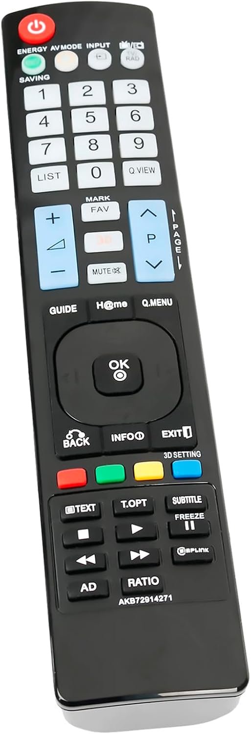Afstandsbediening geschikt voor LG Plasma TV - vervangend model - eenvoudig in gebruik - ServiceTopper