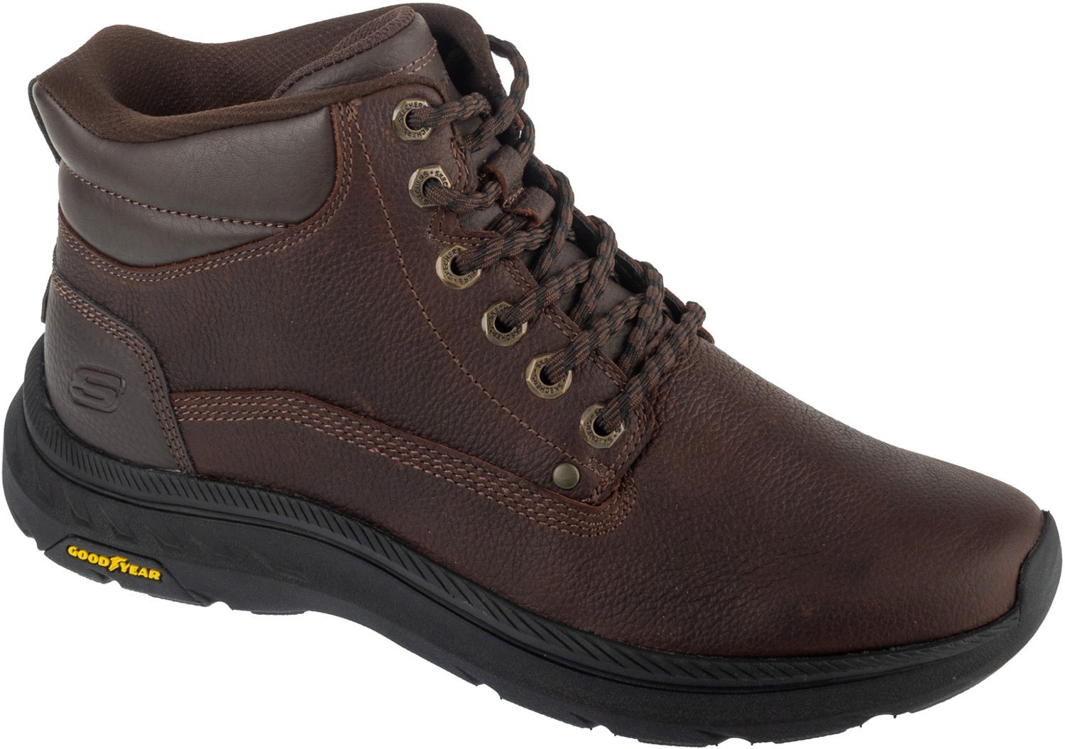 Skechers Slip-Ins: Pollard - Waylon, Mannen, Bruin, Laarsjes, maat: 48,5