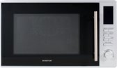 Inventum MN305C Combimagnetron - 30L - 900W - Hetelucht- en grillfunctie - 10 kookprogramma's - 4 combistanden - Ontdooifunctie - Kinderslot - Zilver