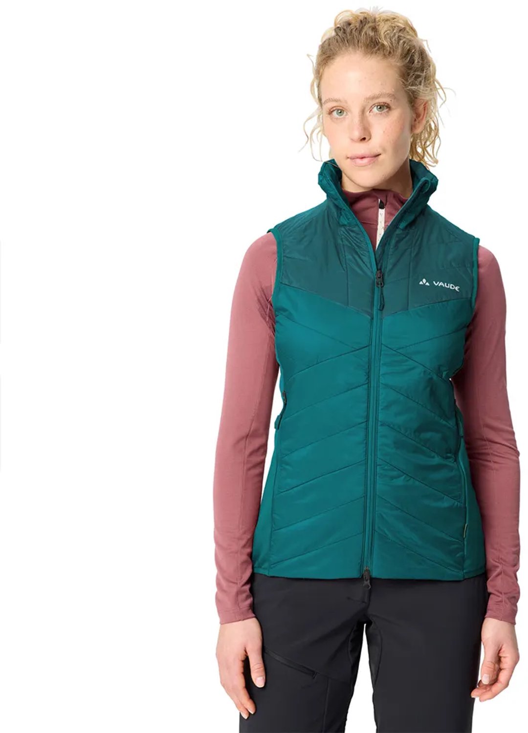 Vaude Sesvenna Iv Vest Vrouw Groen