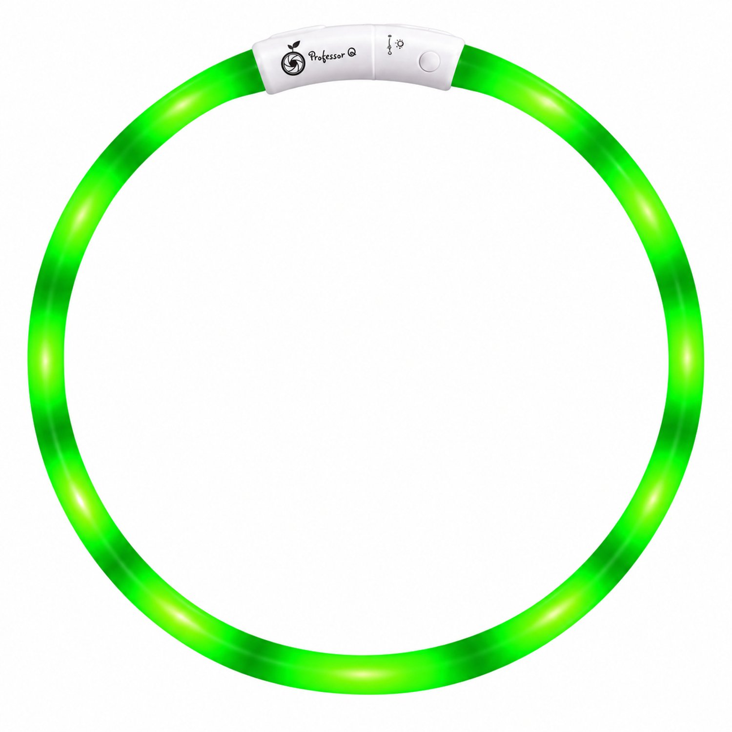 Bol.com LED Halsband Hond - Lichtgevende Halsband Hond - Groen - M - USB Oplaadbaar aanbieding