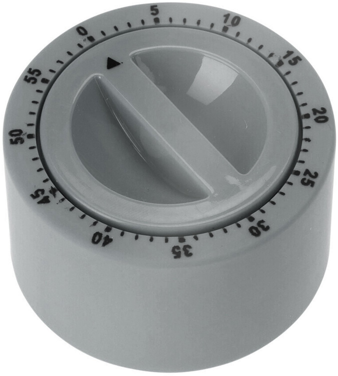 La Cucina - Rubberen timer, Ø 7 cm - grijs