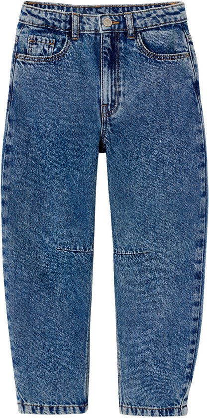 Ballonjeans meisje middenblauw