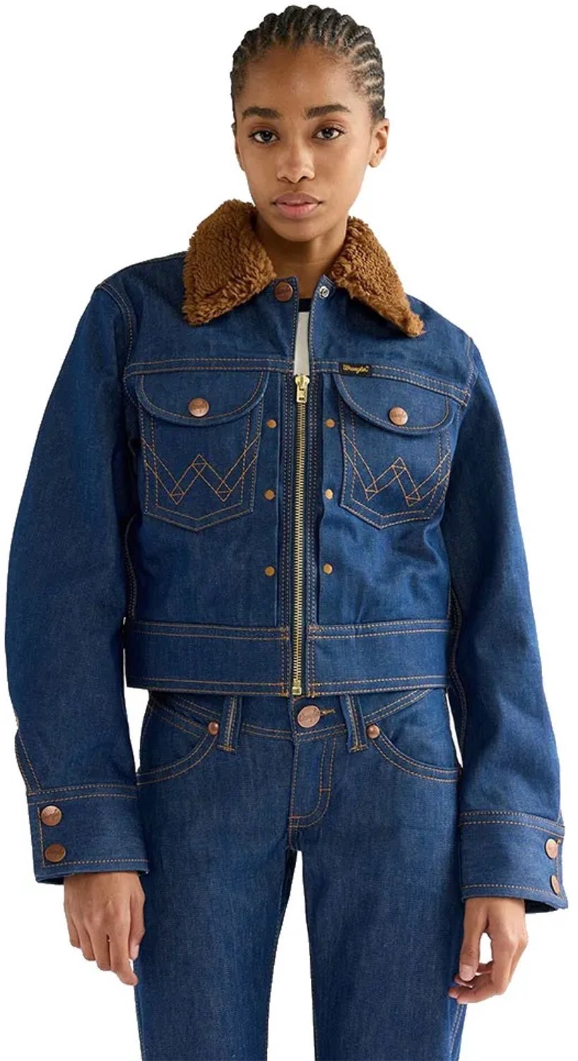 Wrangler Spijkerjas L 00 Vrouw Super Raw
