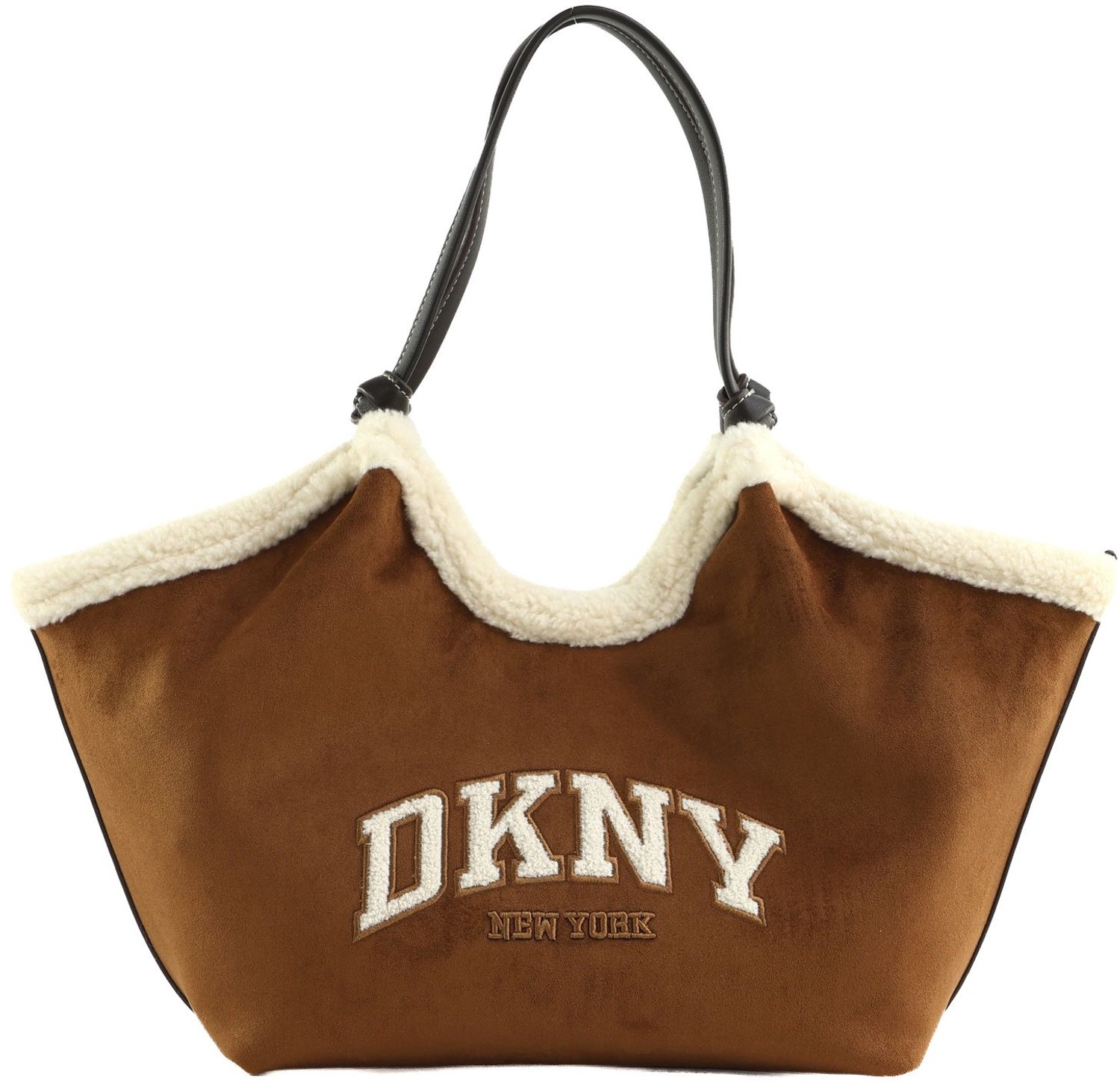 DKNY schoudertas Paula Tote Bag Walnut bruine