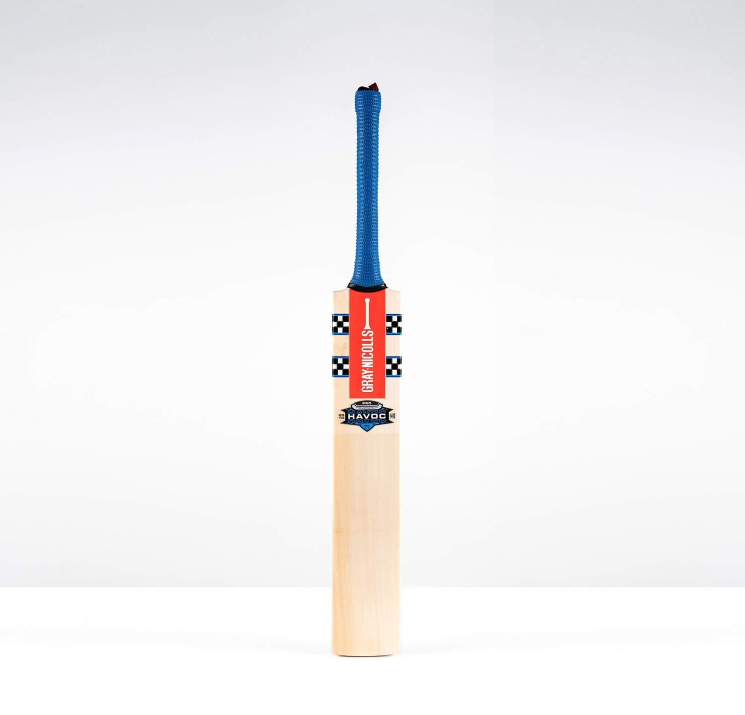 Gray-Nicolls cricket bat speelgoed - Havoc Gen 1.0 Pro Super Light blauw.