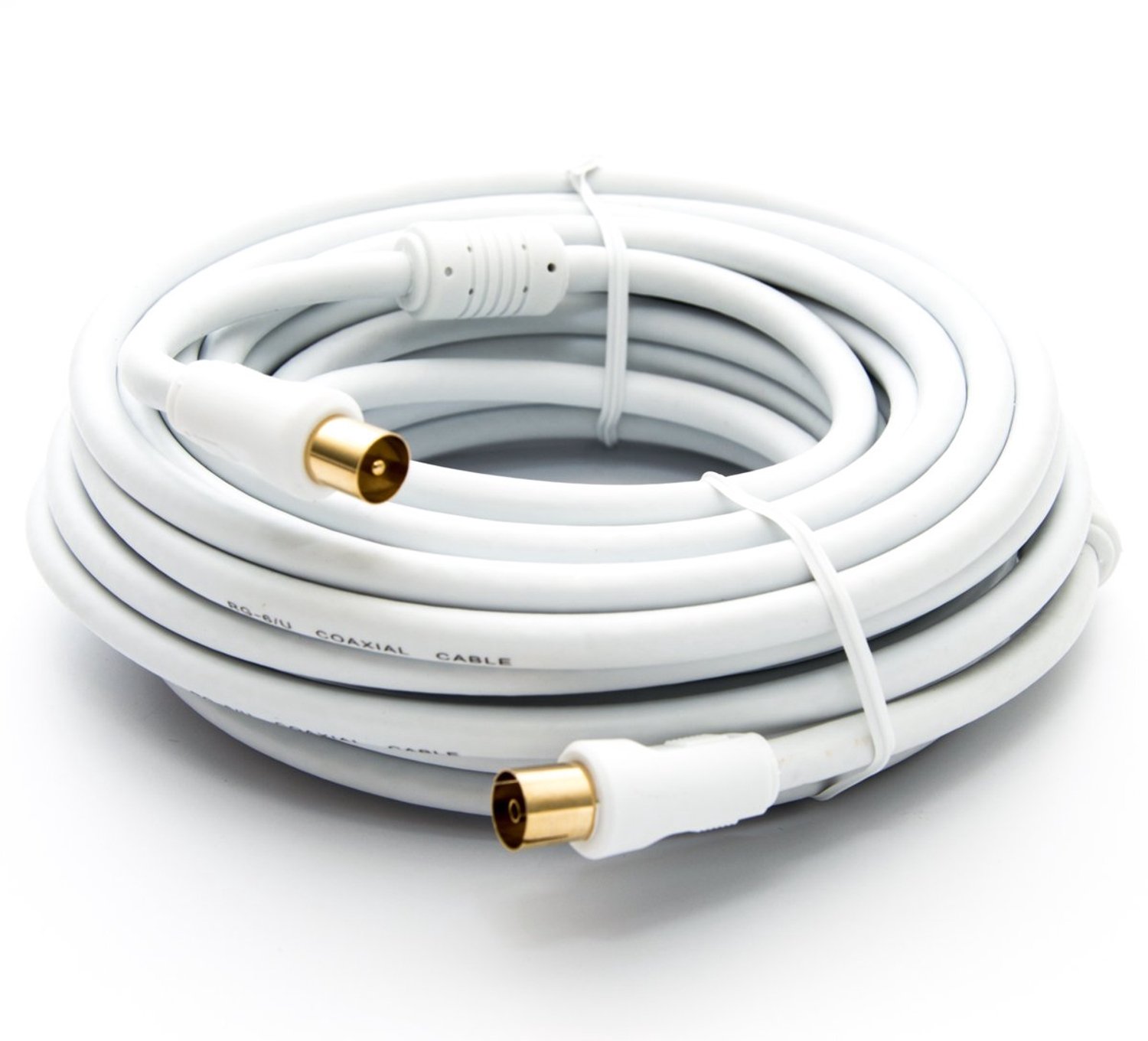 TV antennekabel 12,5m - coax - DVB-C/C2, DVB-T/T2 - optimale signaaloverdracht - m-winkel