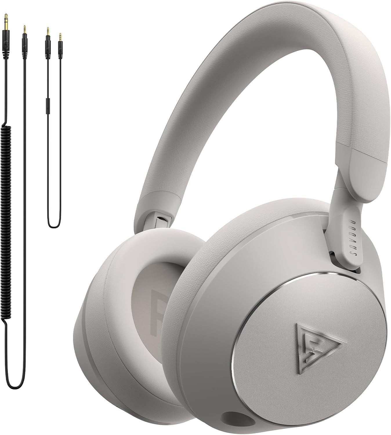 Over-ear Hoofdtelefoon met Kabel - Lichtgrijs - DJ Studio Hoofdtelefoon