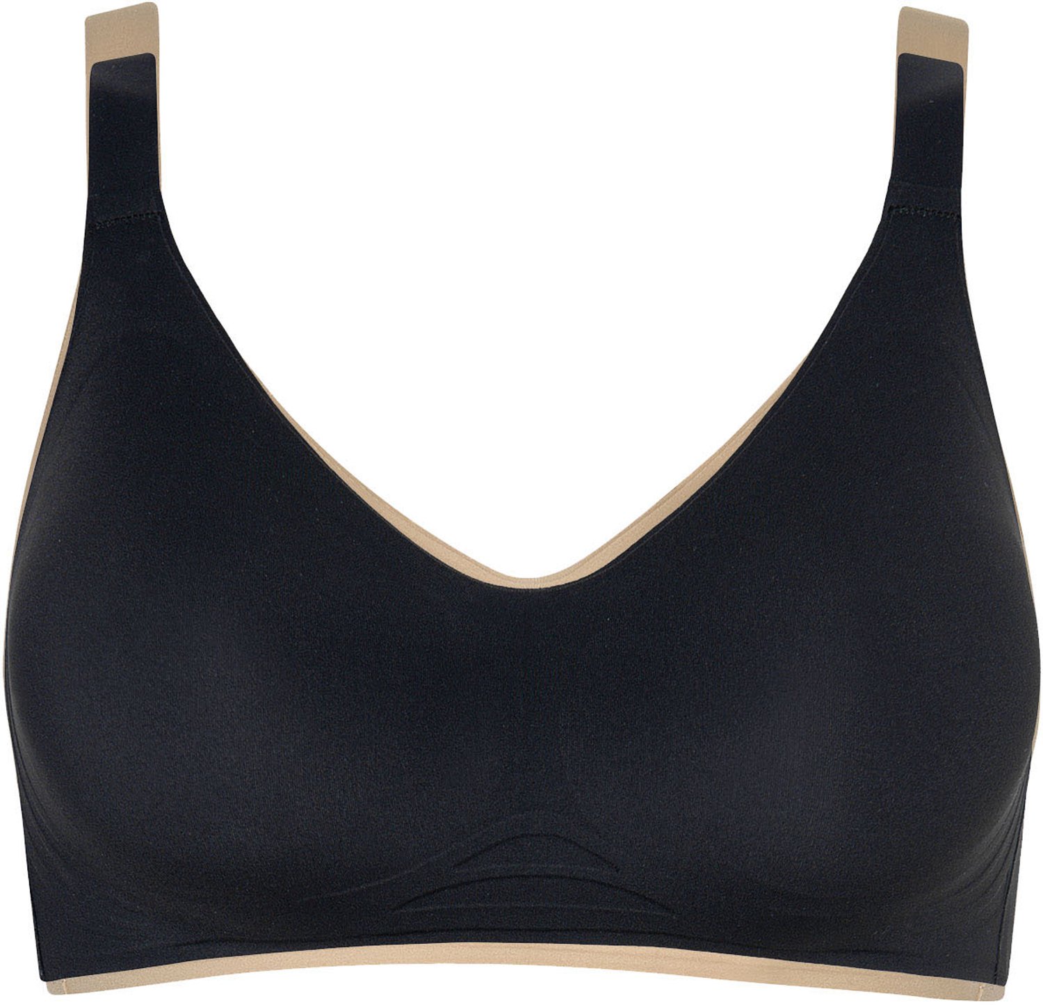 Lisca Bralette met uitneembare pads My Silhouette zwart