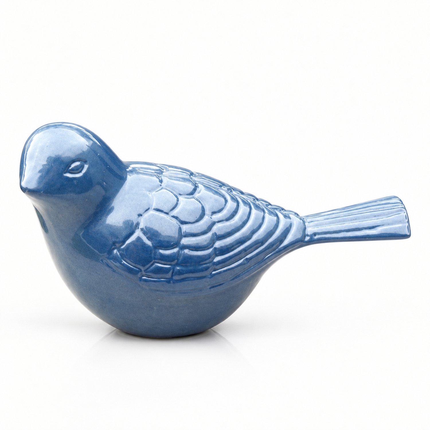 Akerz Mini Urn Vogel 100ml – Metalen Blauw Herinneringsurn – Kleine Bewaarurn voor As – Stijlvolle Keepsake Urn ter Herdenking van een Dierbare - Voor Huisdieren of Menselijk As