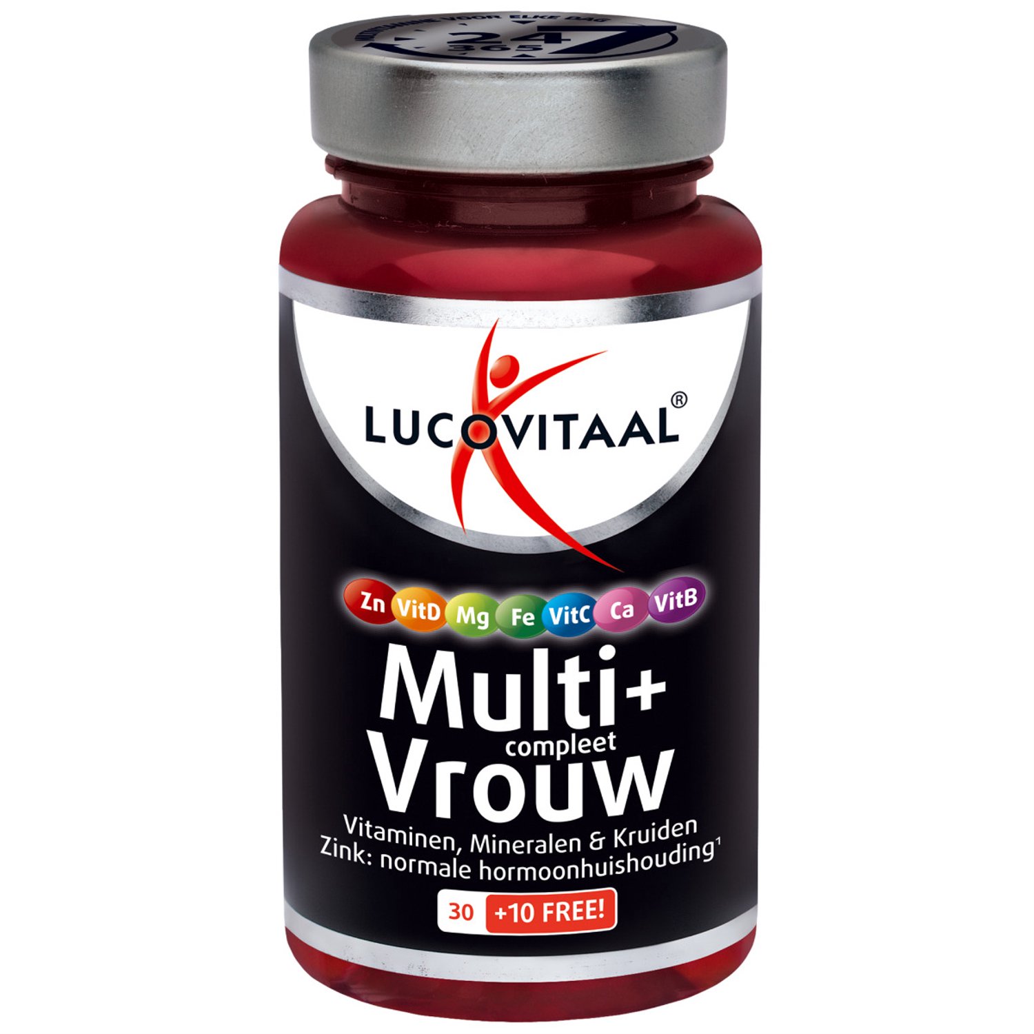 Bol.com Lucovitaal Multivitamine Vrouw 40 tabletten aanbieding
