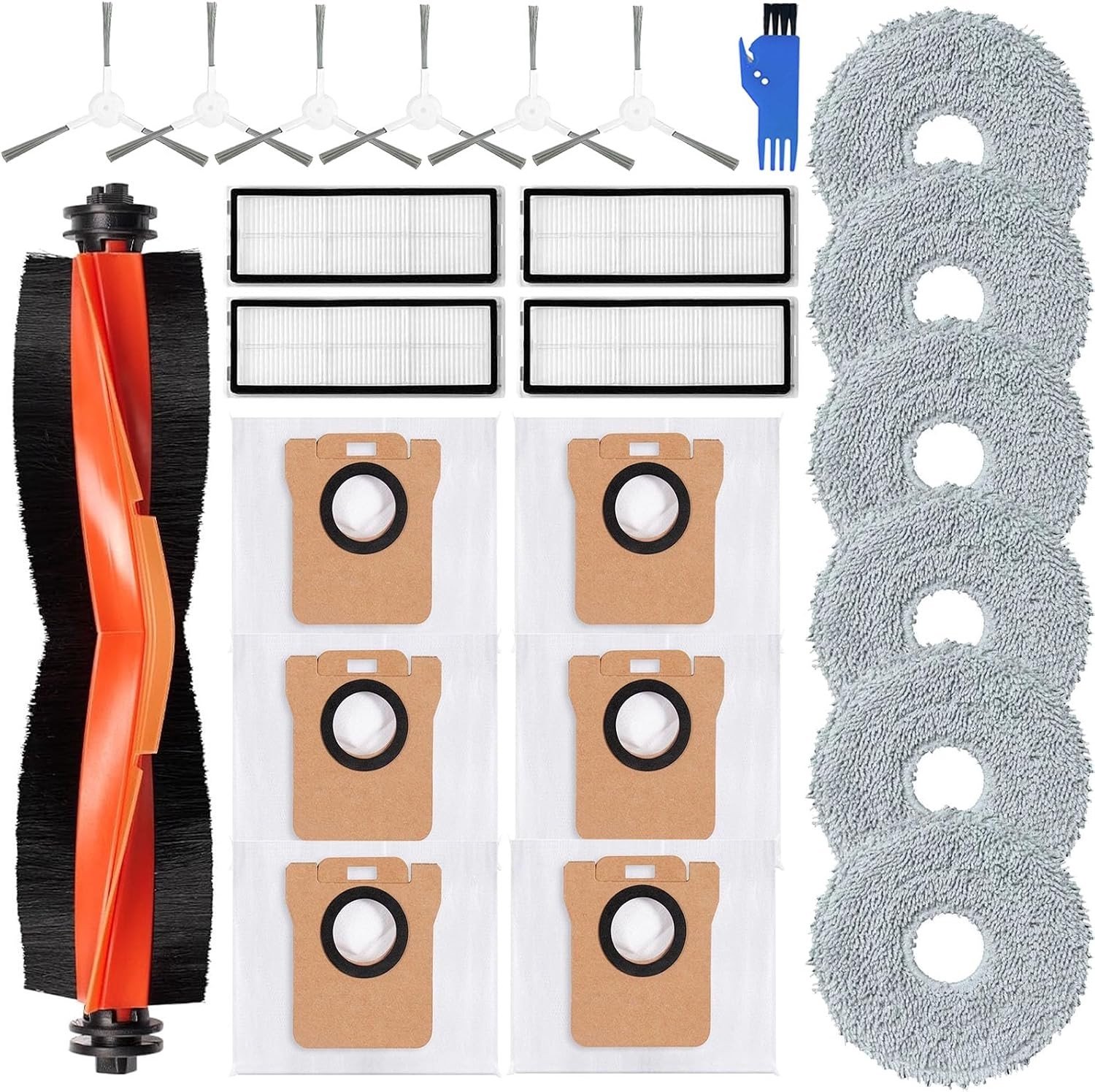 23-delige accessoires voor Dreame L10s Ultra stofzuiger, inclusief vervangfilters en borstels