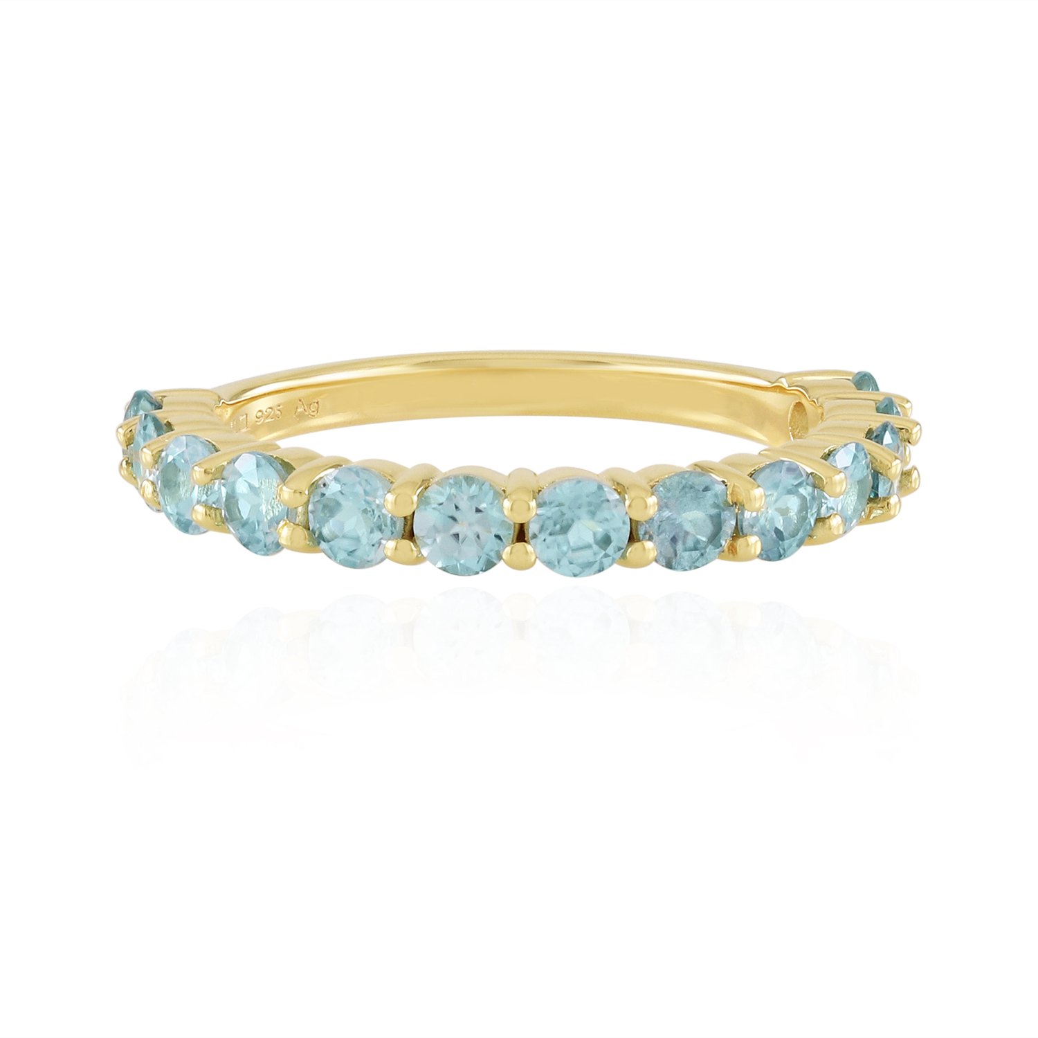 Cavill - Elegante Zilveren Ring - 925 Sterlingzilver met 1,95 ct Ratanakiri Zirkonen - Briljantslijpsel - Prong Zetting - Dames Sieraad Cambodja