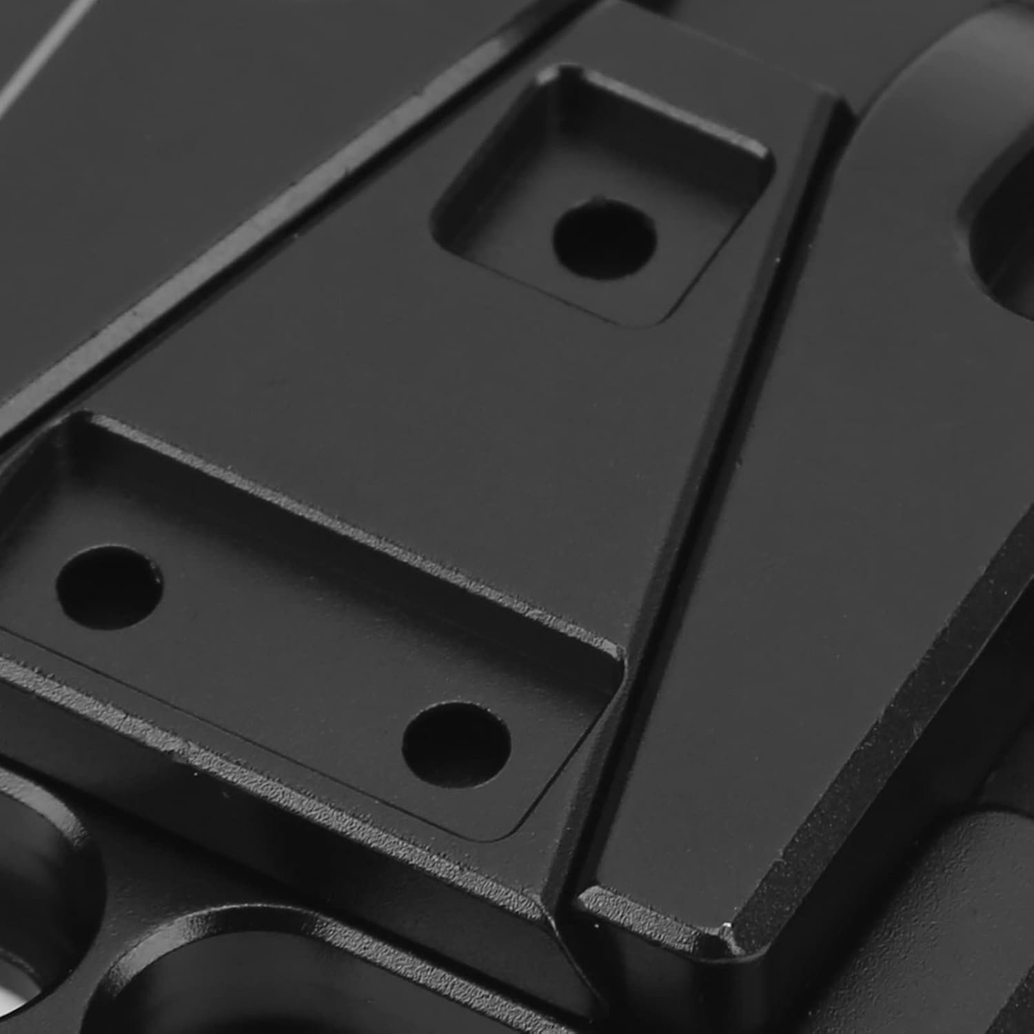 Volledig Metalen V-mount Batterijplaat - Universele CNC-holle Adapter voor Cameravoeding, Compatibel met V-Lock-batterijen, Lichtstatieven en Rigs, Aluminiumlegering Basis voor
