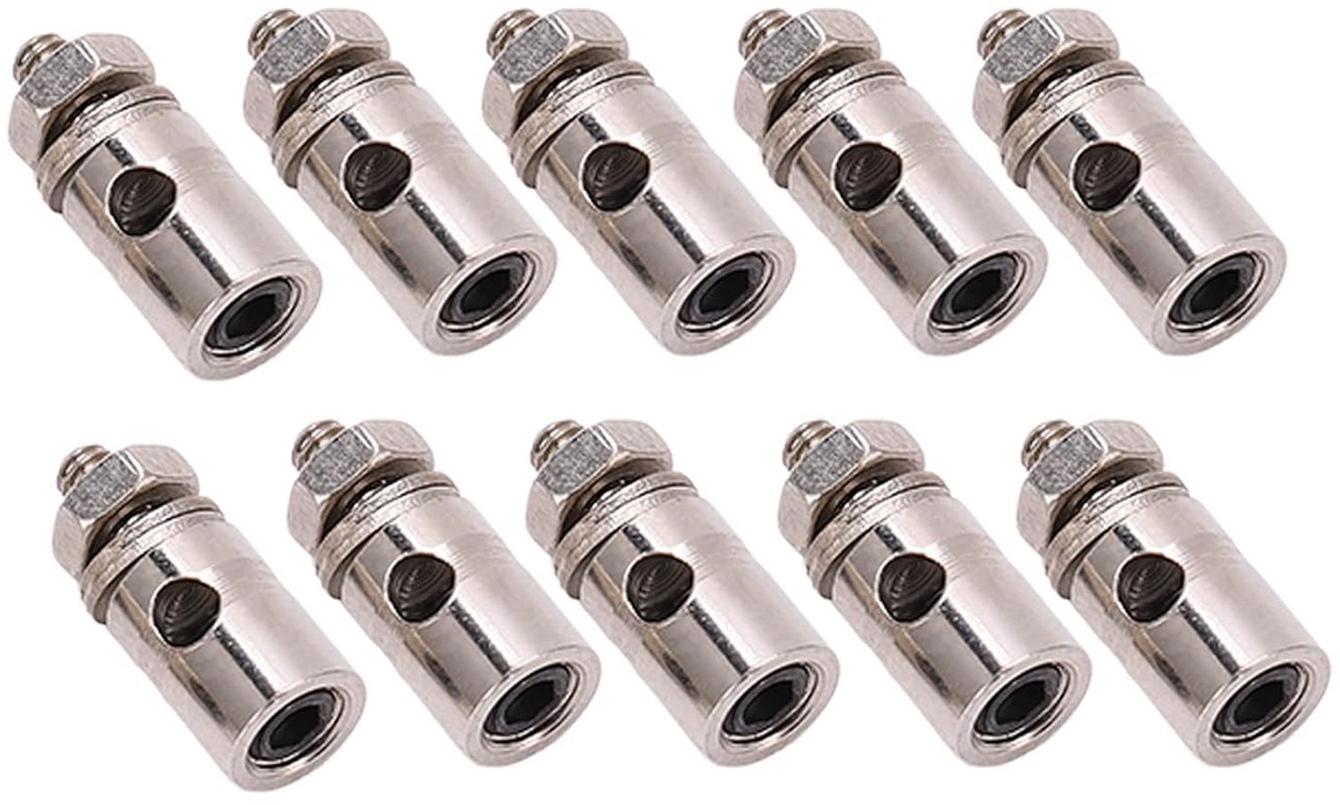 10 stuks RC zeildoek push-rod connector linkageRC snel verstelbare stop accessoires viercopters en multirotors servo