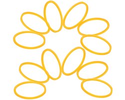 1 Set Kleine Elastiekjes Van 2,4 Cm, Rubberen Lus, Knutselaccessoire, Elastische Bandjes Voor Ordners, Elastische Ringbanden Met Hoge Elasticiteit Voor Organisatie